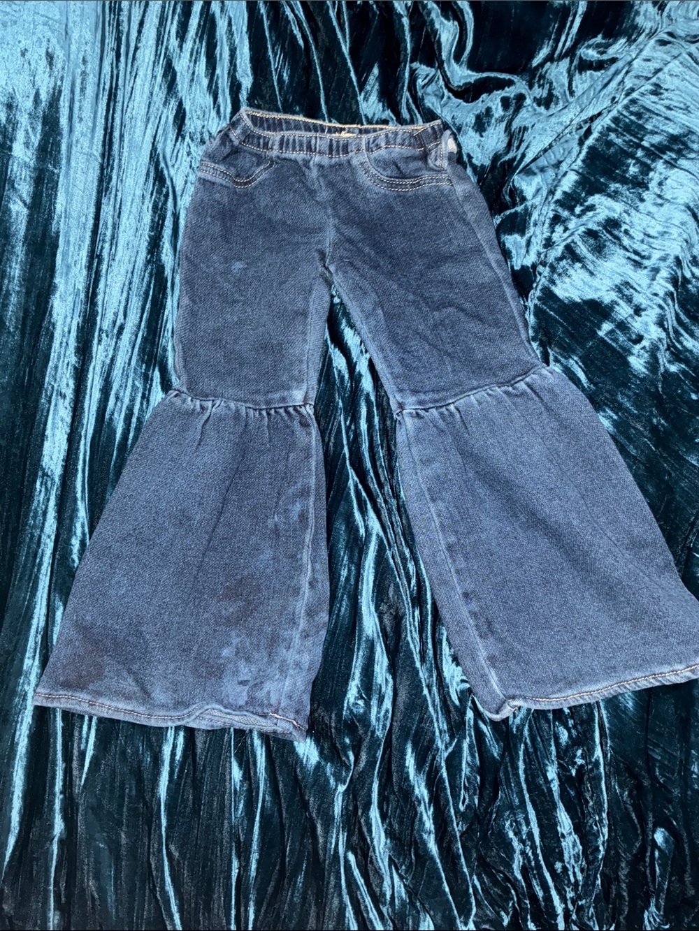 Wrangler Kids Blue Bell Bottom Jeans